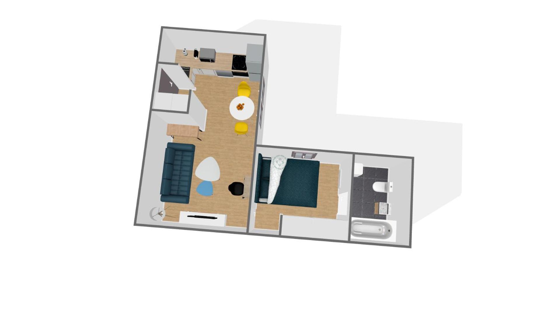 Le Fatsia - Rennes Gare T2 Apartment Exterior foto